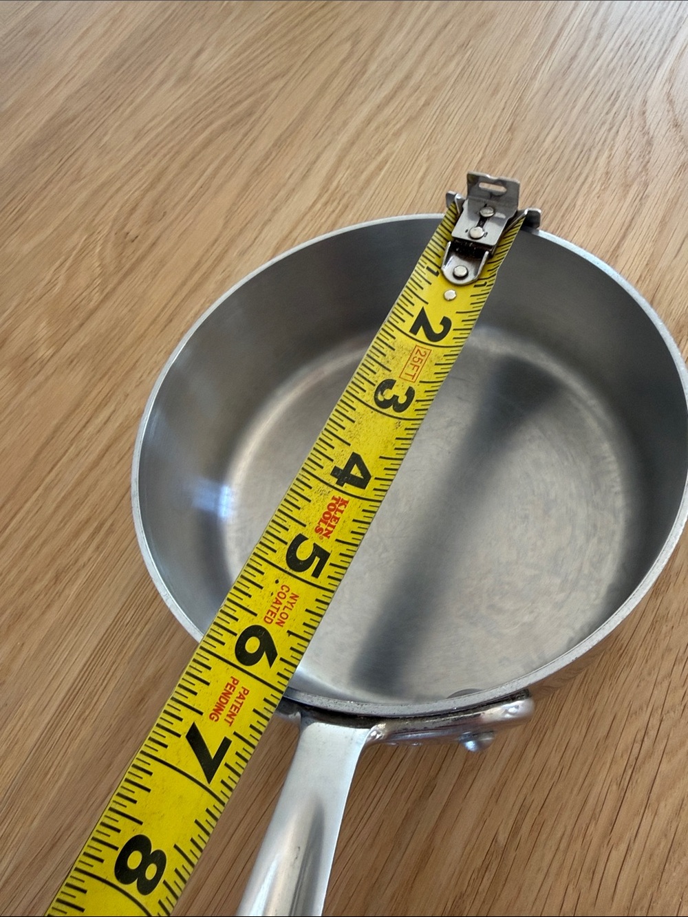 ALL CLAD Small Stainless Steel Saucepan // Pot - Picture 3 of 7